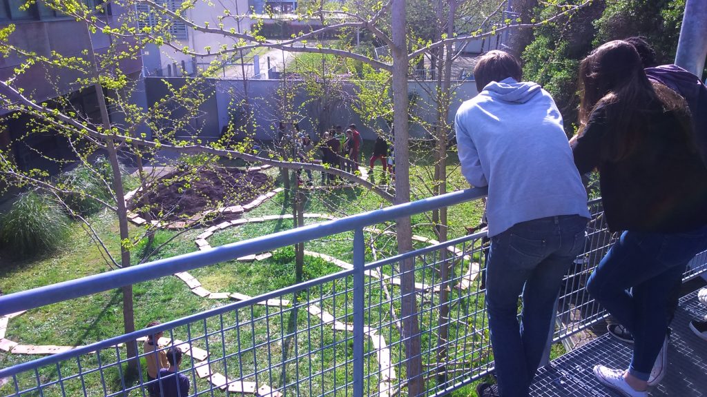 28 mars 2017 : Installation des jardins en AP seconde – Lycée Condorcet