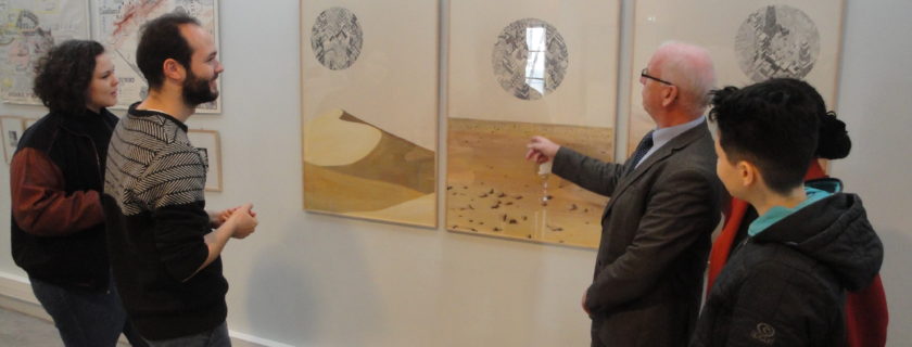 Artiste en résidence au lycée Condorcet