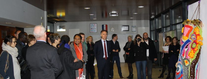 21 novembre 2016 : Visite de Mme Hélène Geoffroy, secrétaire d’Etat chargée de la Ville au lycée Condorcet
