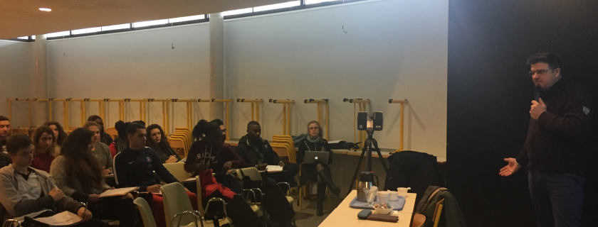 12 janvier 2017 : Rencontre des TSMG1 et 3 avec l’association 100.000 entrepreneurs