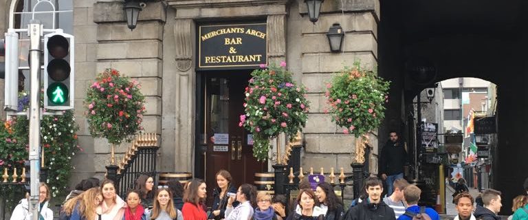 Du 15 au 20 octobre 2017 : La section Euro est à Dublin