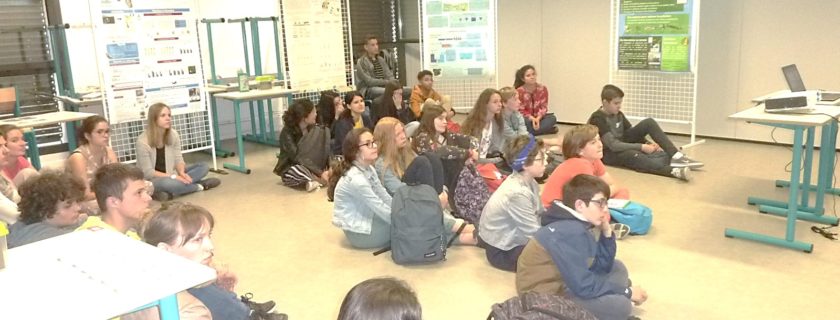 25 mai 2018 : Journée des arts et des sciences autour du thème  « la pollution des eaux par les plastiques »