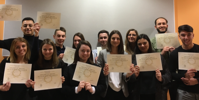 21 novembre 2019 : Remise des diplômes du BTS