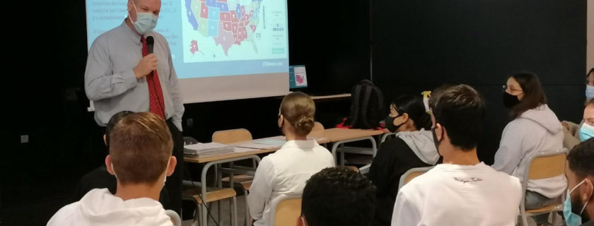 21 septembre 2020 : Le consul des Etats-Unis en visite au lycée