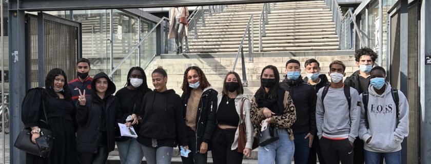 1er octobre 2021 : Visite des TSTMG3 au Tribunal de Bordeaux