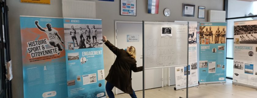 Du 7 au 11 février 2022 : Exposition dans le hall du lycée : « Histoire Sport et Citoyenneté : des jeux olympiques d’Athènes 1896 aux jeux olympiques et paralympiques de Paris 2024 ».